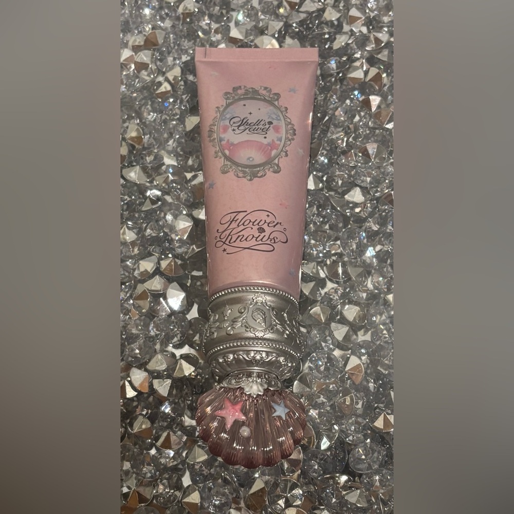Flower Knows Pink & Silver Shells Jewel Collection Color Correcting Primer NWOT